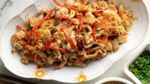 gà xào sả ớt